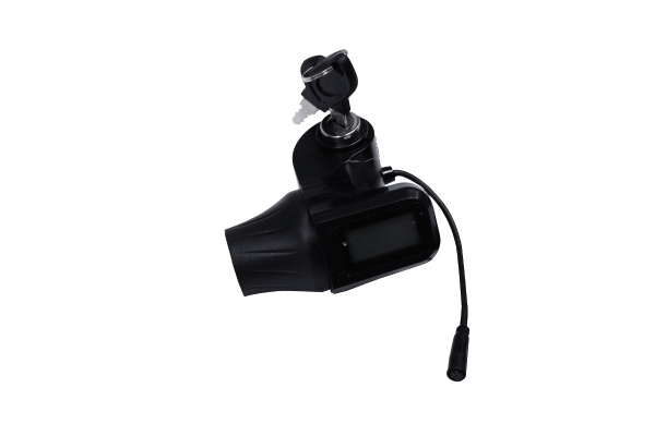 Ручка управления 27,5"*140mm тягой эл/двигателя с индикатором режимов и ключом зажигания,E-HUNTER 27.2D